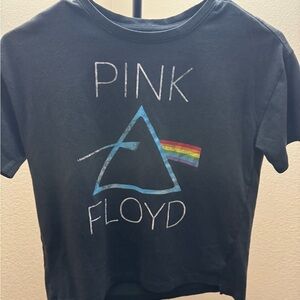 Pink Floyd Kids Tee with Prism Design - Black